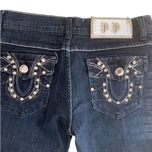 Perfect Pink women’s size 7 bling jeans